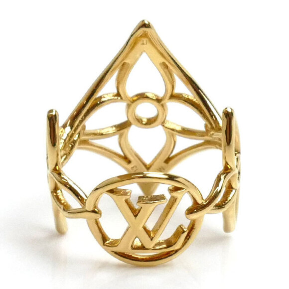 LOUIS VUITTON Gold Ring - Picture 4 of 7